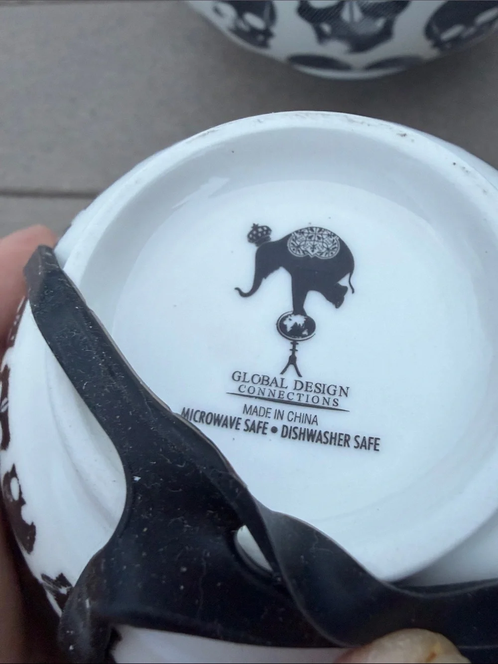 Global Design Connections monochrome ceramic